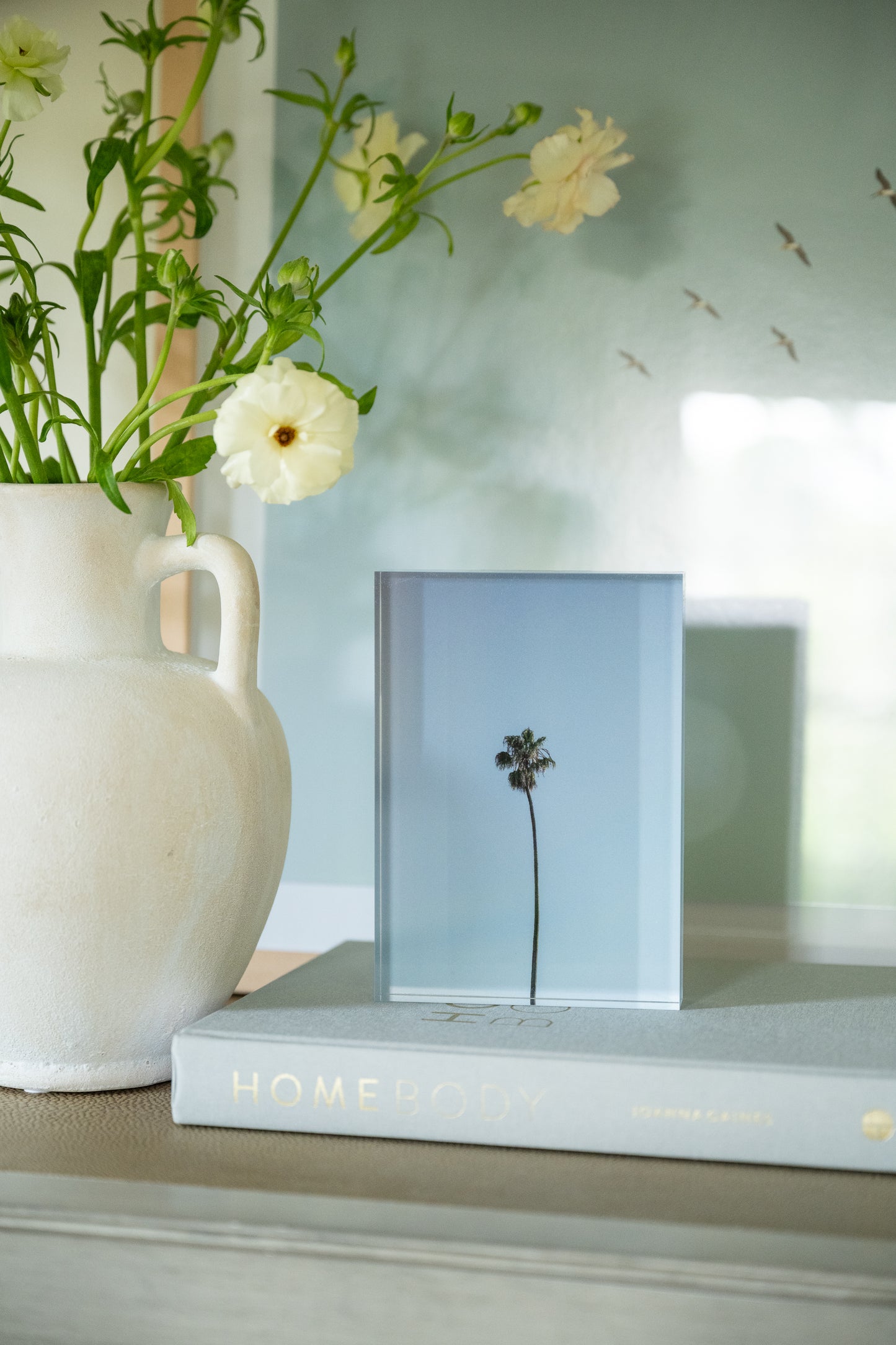 Solo Palm Acrylic Block