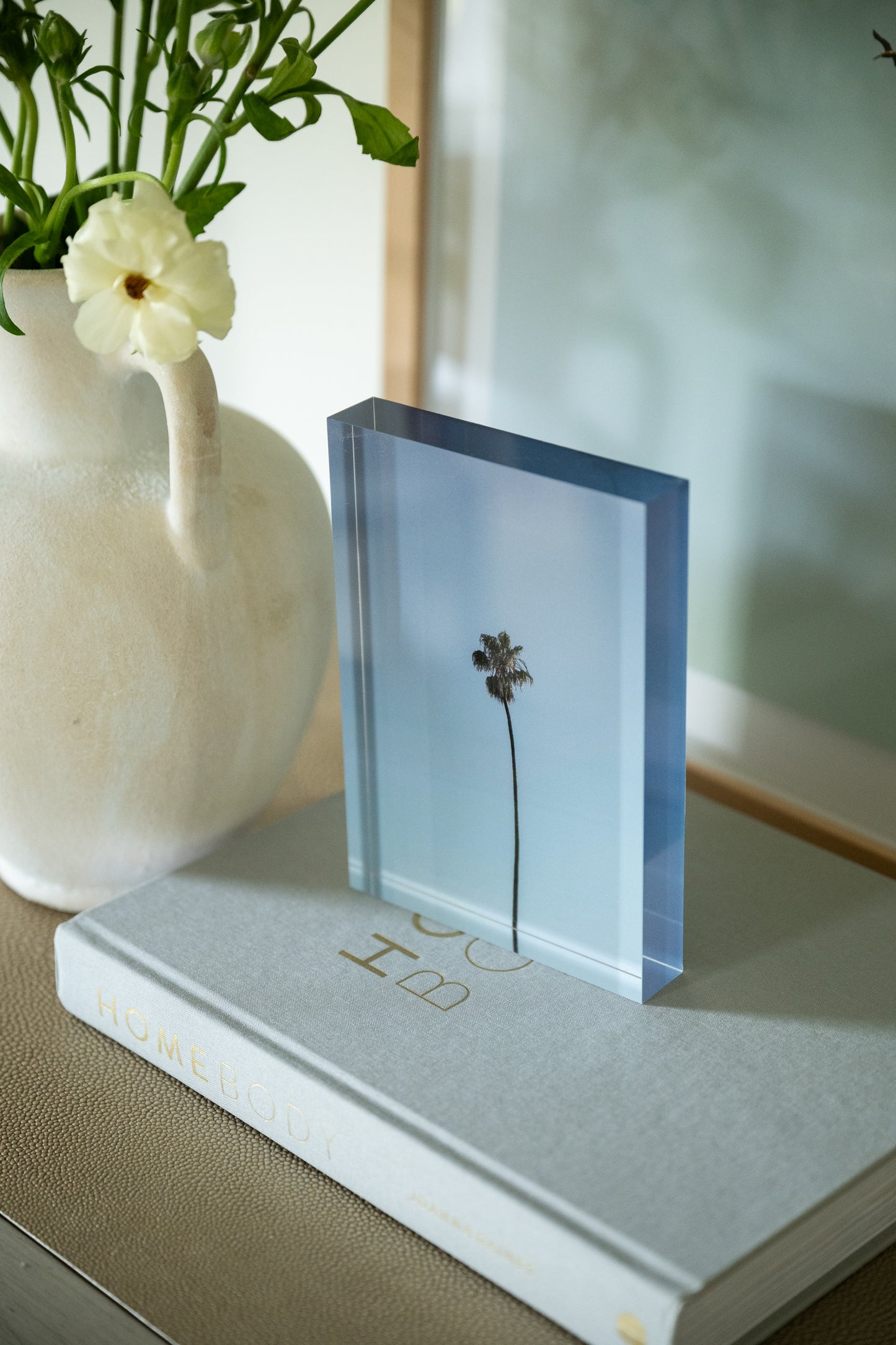 Solo Palm Acrylic Block