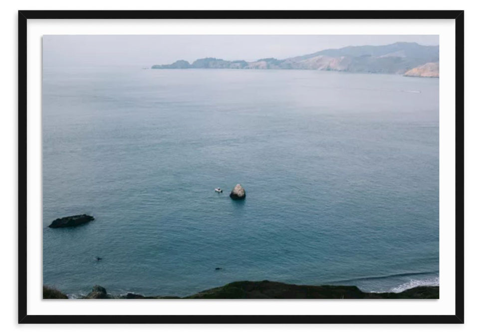 "Mouth of the Bay" was captured by Amanda Anderson Photography, while she was living in San Francisco, CA. The Golden Gate Bridge is just out of view to the right of this frame. 